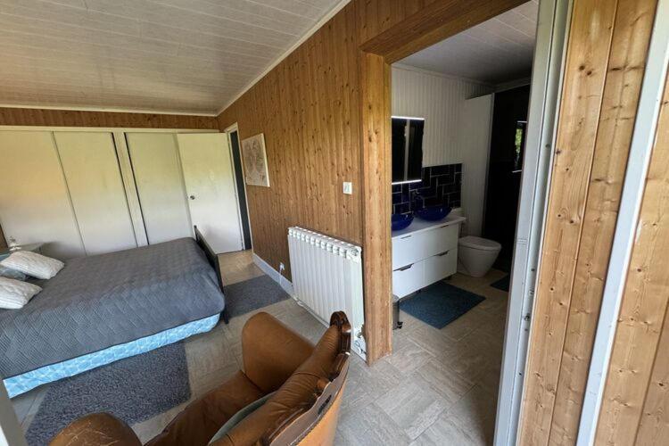 Holiday Home With Indoor Pool, Le Porge Luaran gambar