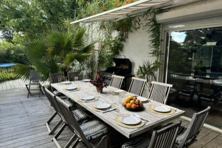 Holiday Home With Indoor Pool, Le Porge Luaran gambar